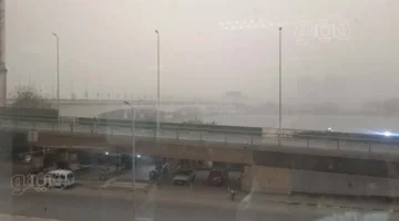 موعد تحسن الأجواء بعد توجه العاصفة الترابية نحو مناطق شرق البلاد